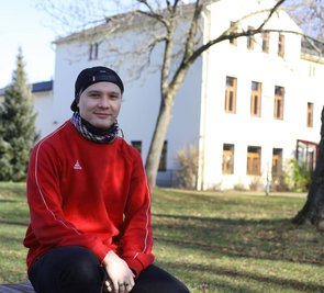 Sebastian Walter ist einer der beiden derzeitigen Mitarbeiter im Glauchauer Freizeitparadies. 