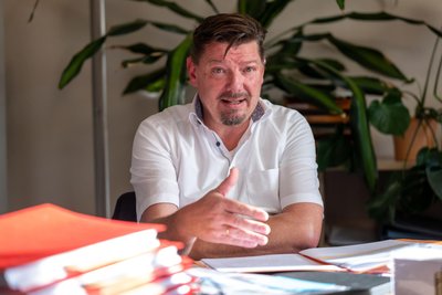 Jens Leistner, Geschäftsführer des Rettungszweckverbandes Südwestsachsen. Er drängt auf noch mehr Tempo bei Rettungseinsätzen.