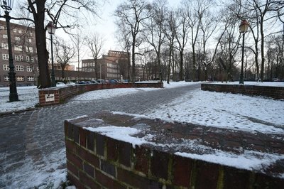 Im Park der Opfer des Faschismus haben Unbekannte am Mittwochabend einen 21-Jährigen geschlagen und beraubt.