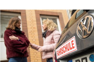 Keine Angst, die Fahrschule ist zu schaffen.