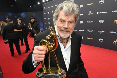 Reinhold Messner kommt 2025 ins Vogtland. Erst kürzlich erhielt er einen Bambi.