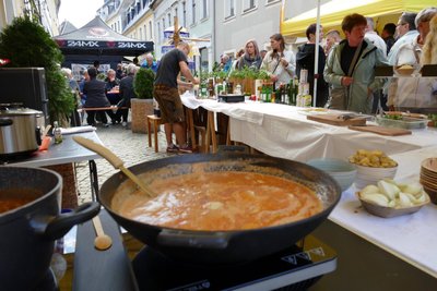 Bei den vom Gewerbeverein organisierten Festen wird die Ludwig-Würkert-Straße zur Flaniermeile.