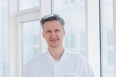 Dr. Jan Wallenborn, der Ärztliche Direktor und Chefarzt der Klinik für Anästhesie und Intensivmedizin am Helios-Klinikum in Aue.