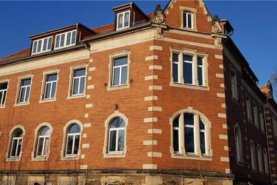 Die Villa Lutherstraße 17 wird unter anderem von der Musikschule und der Stadtkapelle genutzt. 