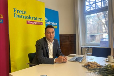 Robert Malorny wenige Tage vor der Aufstellung der Landesliste.