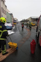 Die Feuerwehr war mit sieben Einsatzkräften vor Ort.