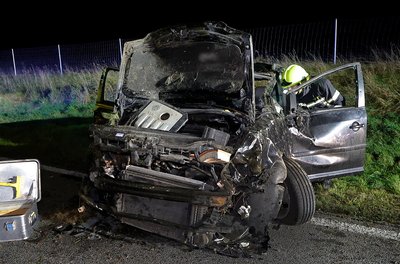 Unfall auf A 4 bei Chemnitz: Mindestens eine Person verletzt