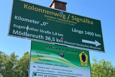 Die Strecke entlang des Kolonnenweges im Vogtland ist nun für Wanderer ausgeschildert.