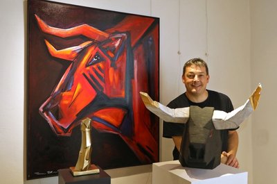 Tilmann Röhner stellt in Glauchau aus. 