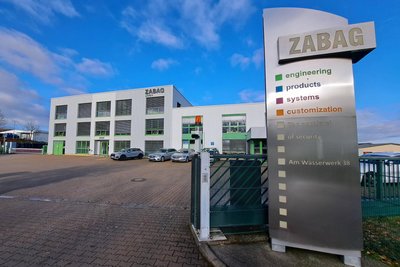 Die Firma Zabag in Grünhainichen.