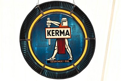 Erschaffer unbekannt: Das Logo Kerma Verbandstoff GmbH Hainichen.