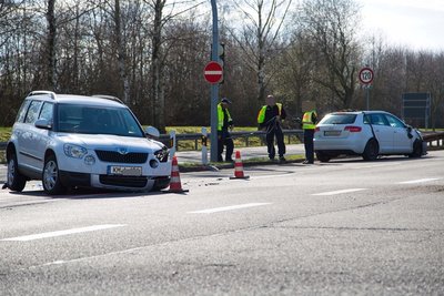B 173 bei Niederwiesa musste nach einem Unfall mehr als eine Stunde gesperrt werden.