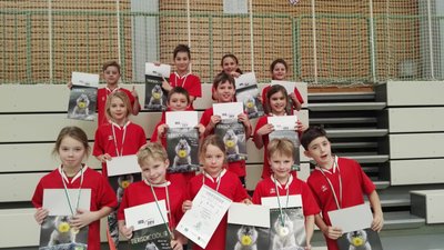 Die Siegermannschaft von der Dr.-Martin-Luther-Schule Zwickau