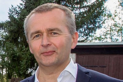 Marko Mühlbauer, Vorstandsvorsitzender der Sparkasse Vogtland.