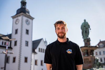 Seit 2020 studiert Jan Exnowitz in der Bergstadt und spielt beim ATSV Basketball.