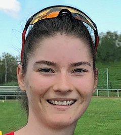Yasmin Ulbrich - Leichtathletin vonder SG Motor Thurm