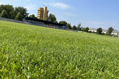 Das Stadion Am Wasserturm in Reichenbach.