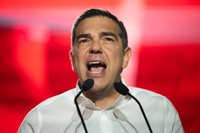 Tsipras kündigt ein politisches Comeback an. (Archivbild)