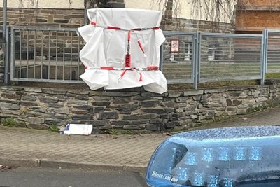 Polizei und Staatsschutz ermitteln in Plauen. Die Gedenktafel an die Synagoge wurde gestohlen.
