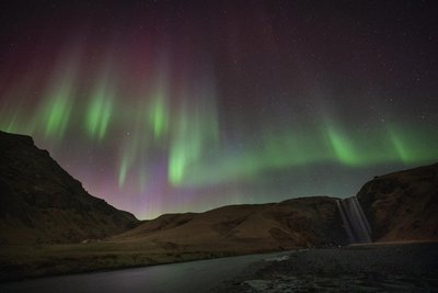 Nordlichter über Island: Island ist das letzte Land Europas ohne Nachnamen.