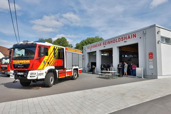 3,1 Millionen Euro stecken im neuen Gerätehaus in Glauchau-Reinholdshain: Warum auch nach der Einweihung ein Bagger benötigt wird - Das neue Gerätehaus in Glauchau-Reinholdshain hat rund 3,1 Millionen Euro gekostet.