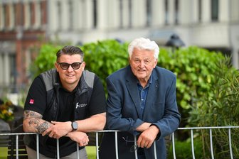 30 Jahre Lions Limbach-Oberfrohna: Eine halbe Million für gute Zwecke - Dirk Hertel ist Mitglied des Lions-Clubs Limbach-Oberfrohna (l.), Manfred Granz Gründungsmitglied.