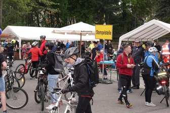 30. Radlersonntag in Mülsen: Vor Ortmannsdorf ist Schluss - Tausende radeln für gewöhnlich beim Radlersonntag in Mülsen mit.