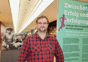 Der Historiker Christian Fritzsch forscht im Verein Zwickauer Fußballgeschichten zu jüdischen Sportvereinen in der Stadt.