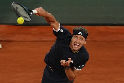 Auf den Aufschlag war bei Alexander Zverev wieder Verlass.