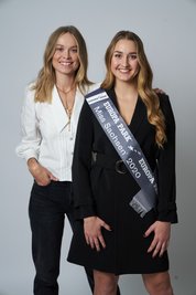 Nadine Voigt (r.) und Miss Germany 2019, Nadine Berneis.