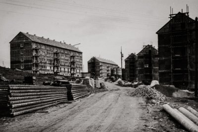 Foto aus den Anfangszeiten der Genossenschaft.