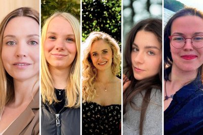 Wollen Silberstadtkönigin werden: Olga Kononchuk, Johanna Harzer, Emily Rausch, Fabienne Stoppelt und Emily Clauß (v. l.).