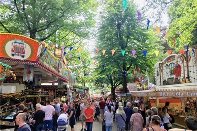 Die Wettervorhersage für die Festwoche ist gut, so dass mit tausenden Besuchern im Stadtpark gerechnet wird.