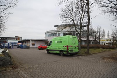 Der Chemnitzer Standort der Haas-Gruppe befindet sich an der F.-O.-Schimmel-Straße.