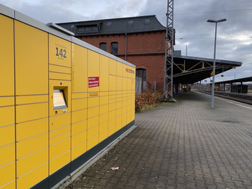 Neue Packstation in Mittweida ist in Betrieb.