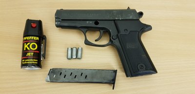Diese Waffe führte der 29-Jährige bei sich