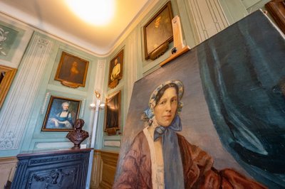 Im Museum sind Gemälde der Mitglieder des Adelshauses von Einsiedel zu sehen.