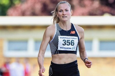 400-Meter-Läuferin Corinna Schwab war in Regensburg in die Saison gestartet und zuletzt zeigte die Formkurve nach oben. Reicht das zur Titelverteidigung?
