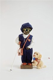 Mit Blindenhund? 