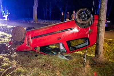 Der Unfall ereignete sich am Sonntagabend zwischen zwei Lugauer Ortsteilen.