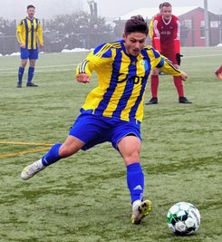 Richie Schulze und die Annaberger Fußballer haben ihre Serie auch beim ESV Lok Zwickau ausbauen können. Nach dem 3:3 sind die Erzgebirger in der Landesklasse seit fünf Spielen ungeschlagen.