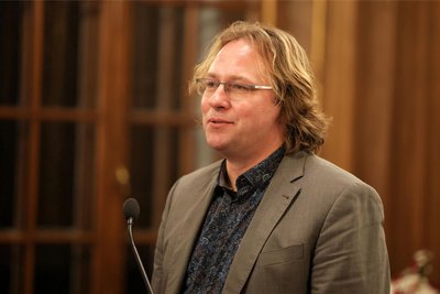 Bürgermeister Holger Quellmalz hat mit Blick auf die Finanzlage für den Solarpark geworben.