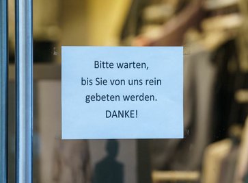 Im Landkreis Mittelsachsen ist das Einkaufen mit Termin bei Einzelhändlern, auch "Click & Meet" genannt, ab Donnerstag wieder möglich.