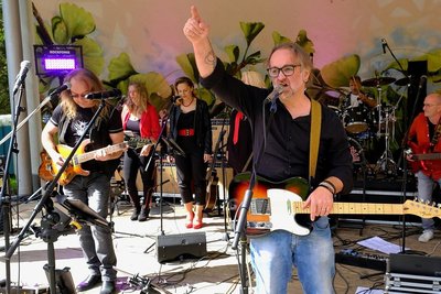 Die Band Supernova. Im Göltzschtal ist sie eine Legende. 