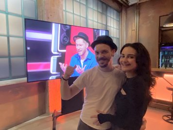 Mazze Wiesner und seine Frau Xenia freuen sich auf das Coaching mit Johannes Oerding.