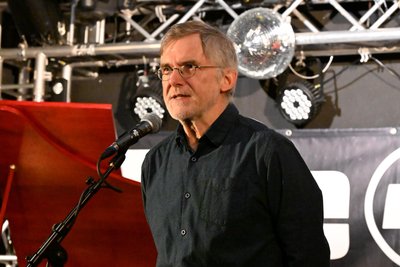 Gert Schmidt leitet die Interessengemeinschaft Jazz und moderiert die Freiberger Jazztage seit vielen Jahren.