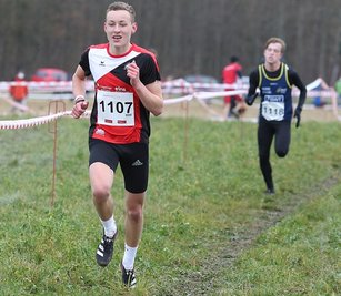 Christopher Arnold beim Sparkassen-Cross in Pforzheim. 