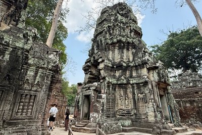 Wurde nach 2001, als "Lara Croft: Tomb Raider" herauskam, zum Pilgerort für Filmfans: der Tempel Ta Prohm.