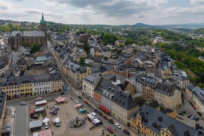 Umrahmt wird die Stadtführung „Annaberg im Belagerungszustand“ mit dem Besuch historischer Stätten.