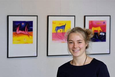 Eine Ausstellung mit Arbeiten von Lia Rothe wird am Donnerstag im Rathaus eröffnet.
